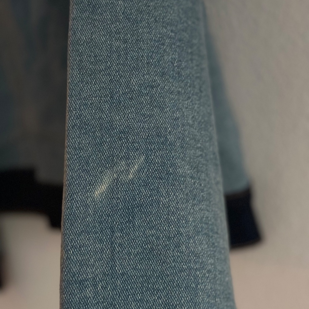 éTica Jett Boxy Crop Denim Jacket, Size Small - Picture 9 of 15